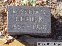 Rosetta K. Gerber