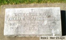 Sr Cecile Marie (Cecilia Margaret) Luther