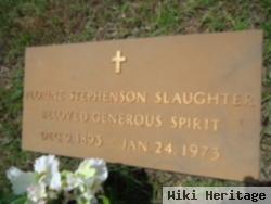 Florine Stephenson Slaughter