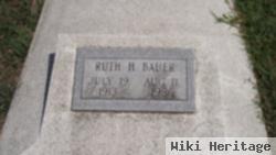 Ruth H Herbster Bauer