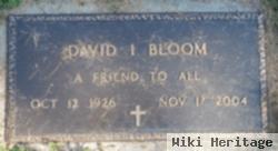 David I. Bloom