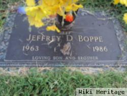 Jeffrey D "jeff" Boppe