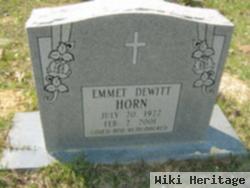 Emmet Dewitt Horn