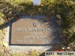 Alice Lorene Poulsen Frary