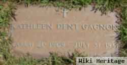 Kathleen Ethelin "kay" Dent Gagnon