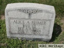 Alice A Reimer King