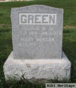 George W Green, Jr