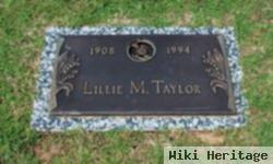 Lillie M Jones Taylor