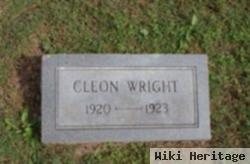 Cleon Wright