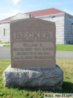 William R Becker