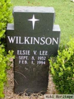 Elsie V. Lee Wilkinson