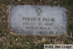 2Lt Persis Eliza Palik