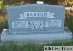 William O. "bill" Barton