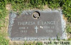 Theresa E Lange