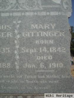 Mary Huber Gittinger