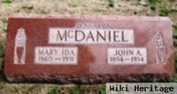 John A Mcdaniel