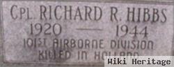 Corp Richard Randolph Hibbs