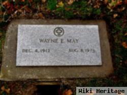 Wayne E May