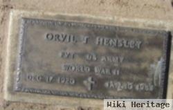 Orvil T. Hensley