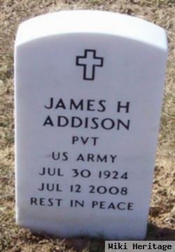 Pvt James H. Addison