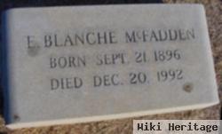 E Blanche Mcfadden