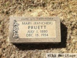 Mary Fancher Pruett