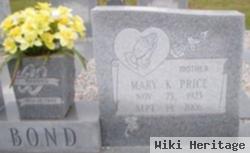 Mary K Price Bond