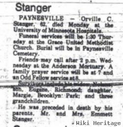 Orville Clinton Stanger