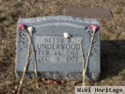 Nettie Beulah Collier Underwood