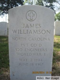 Pvt James Williamson