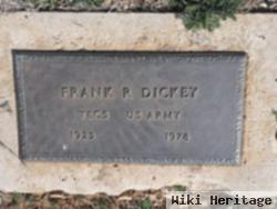 Frank R. Dickey