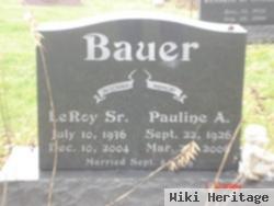 Pauline A Bauer