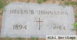 Helen B Johnston