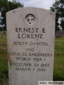 Ernest E Lorenz