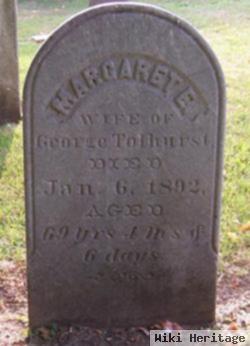 Margaret Elizabeth "betsy" Reisdorph Tolhurst