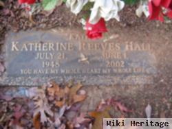 Katherine Reeves "kathy" Hall