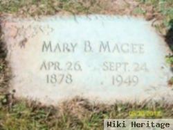 Mary B Magee