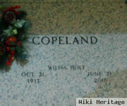 Wilma Holt Copeland