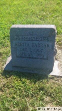 Aretia Farrar