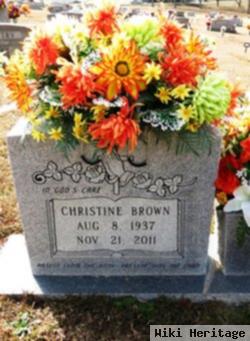 Christine Brown