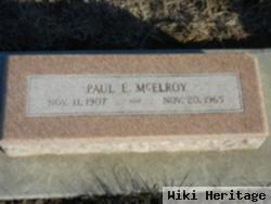 Paul Edward Mcelroy