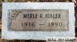 Merle R Bibler