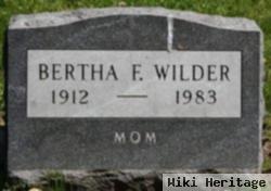 Bertha F. Wilder