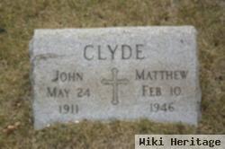 John Matthew Clyde