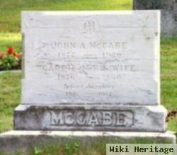 Infant Daughter Mccabe