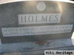 Herbert E Holmes