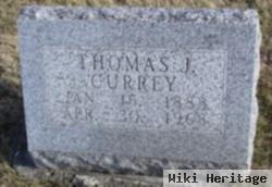 Thomas J Currey