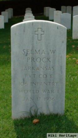 Selma Washington "pat" Prock