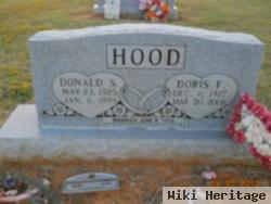 Donald S Hood