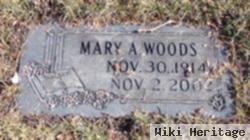 Mary A Woods